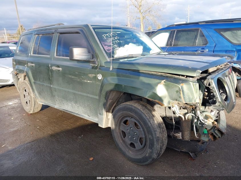 2009 Jeep Patriot Sport VIN: 1J4FF28B79D218771 Lot: 43792115