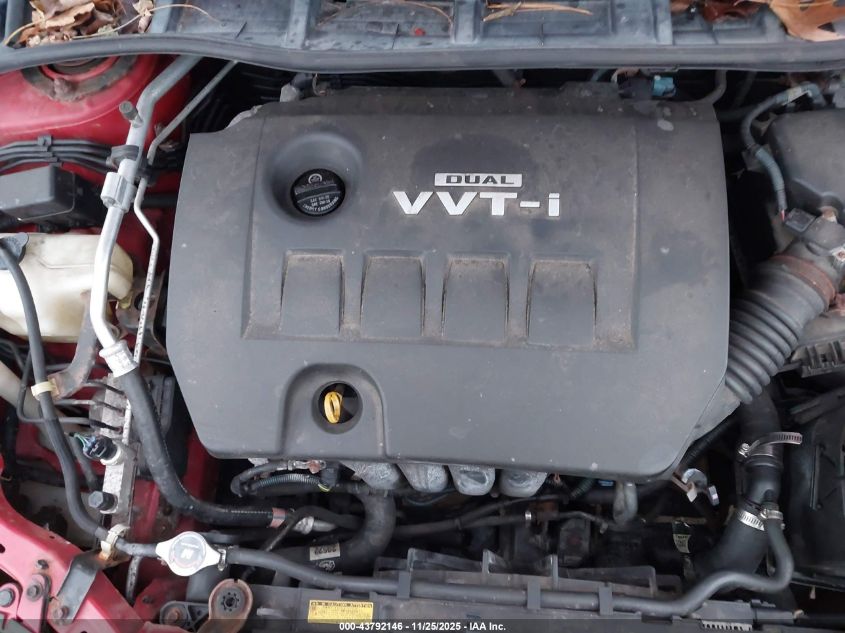 2009 Toyota Corolla S VIN: 2T1BU40E39C111869 Lot: 43792146