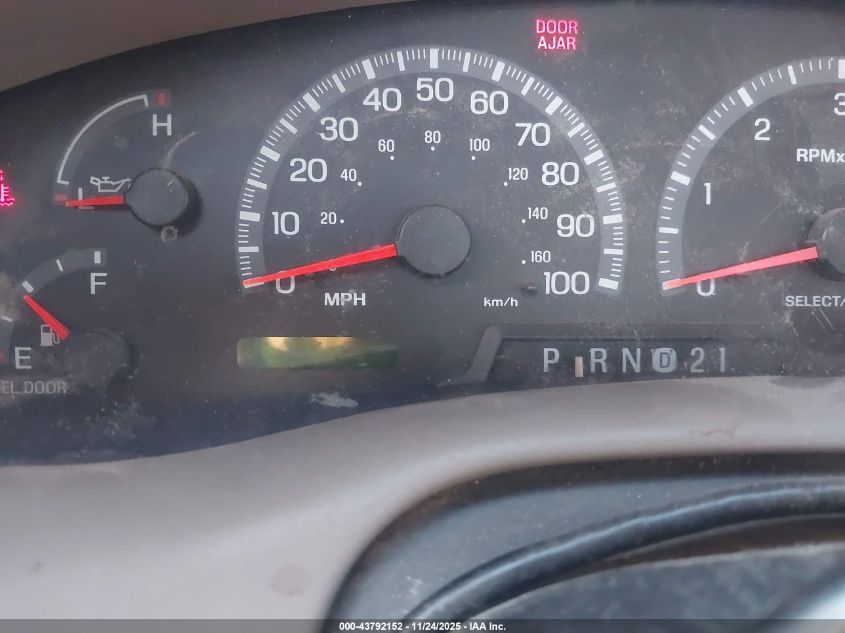 2000 Ford F-150 Lariat/Work Series/Xl/Xlt VIN: 1FTRX18L7YKB40392 Lot: 43792152