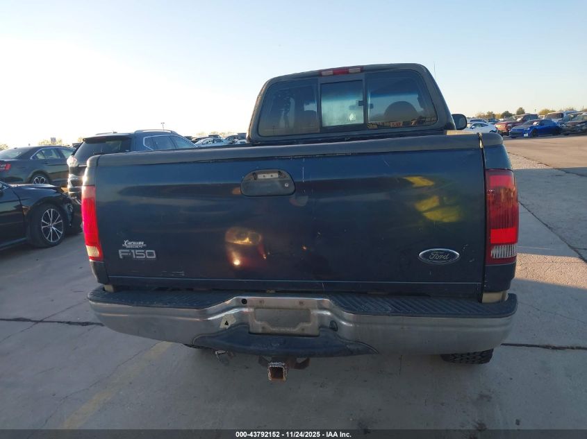 2000 Ford F-150 Lariat/Work Series/Xl/Xlt VIN: 1FTRX18L7YKB40392 Lot: 43792152