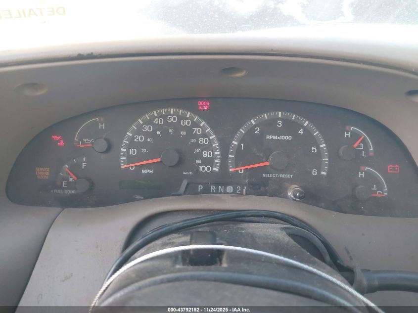 2000 Ford F-150 Lariat/Work Series/Xl/Xlt VIN: 1FTRX18L7YKB40392 Lot: 43792152