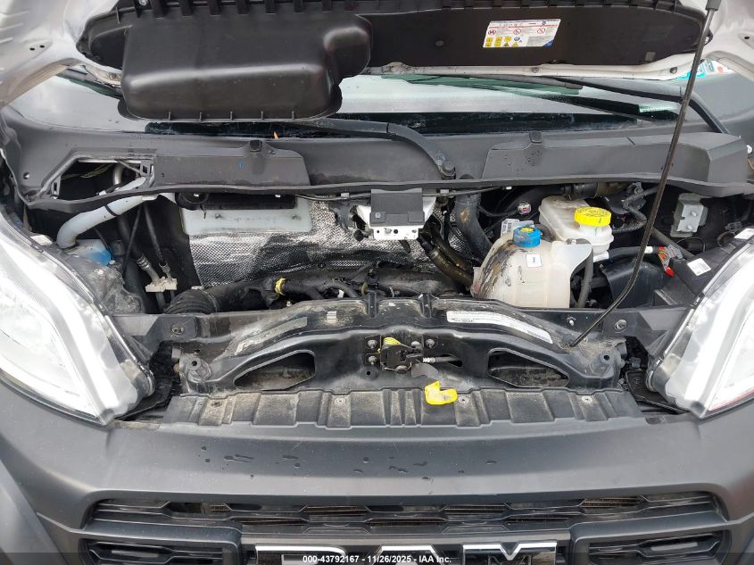 2023 Ram Promaster 2500 High Roof 159 Wb VIN: 3C6LRVDG0PE54620 Lot: 43792167