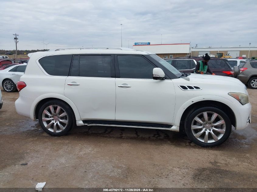 2011 Infiniti Qx56 VIN: JN8AZ2ND6B9701260 Lot: 43792172