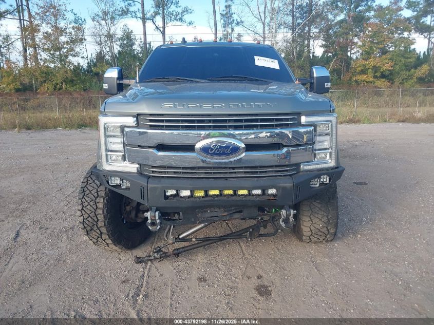 2019 Ford F-350 Lariat VIN: 1FT8W3BT8KED05553 Lot: 43792198