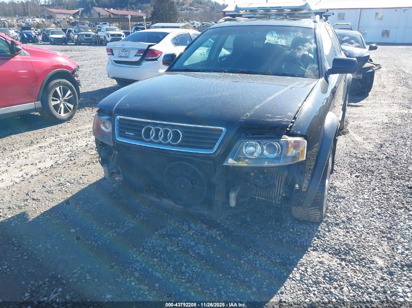 2004 Audi Allroad 2.7T VIN: WA1YD64B14N001540 Lot: 43792208