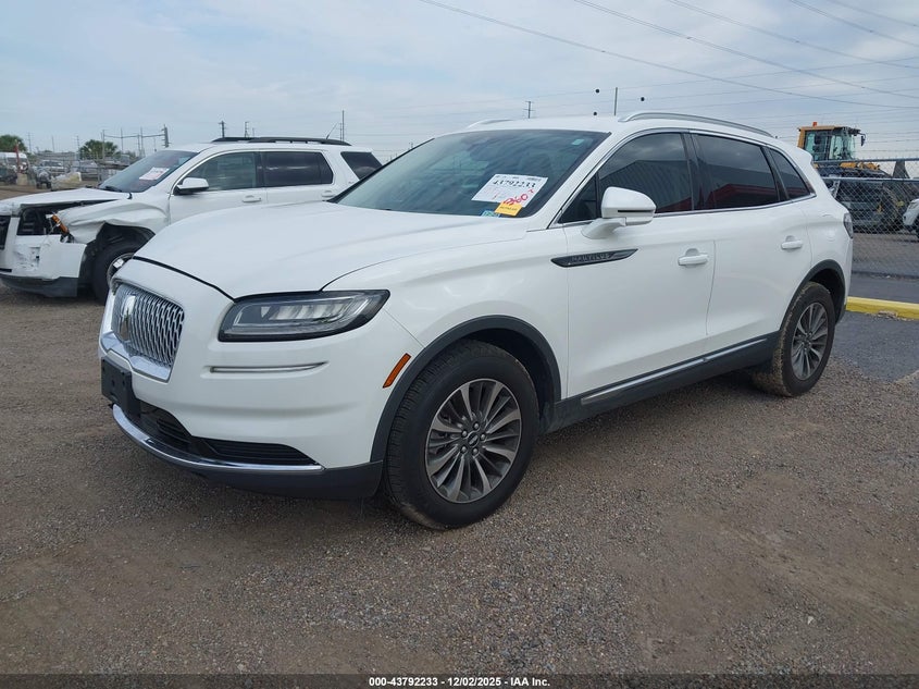 Vin: 2lmpj8j93pbl25645, lot: 44287680, lincoln nautilus standard 20232