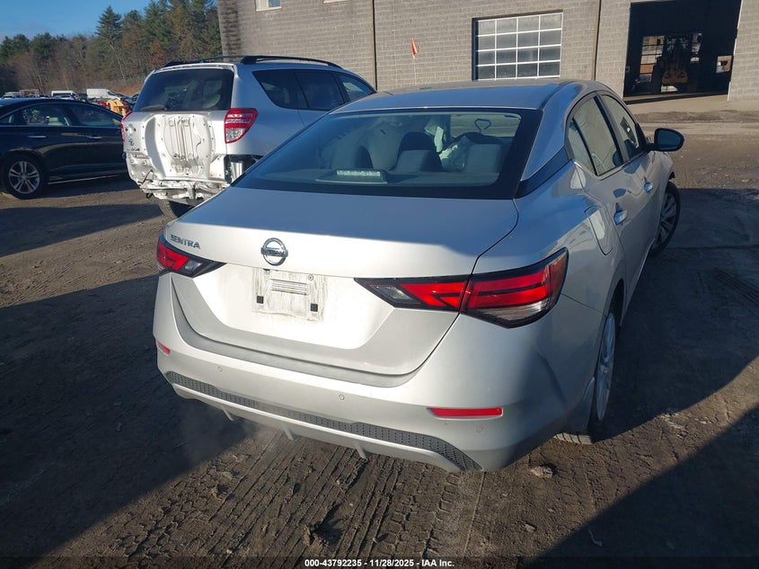 2020 Nissan Sentra S Xtronic Cvt VIN: 3N1AB8BV5LY277861 Lot: 43792235
