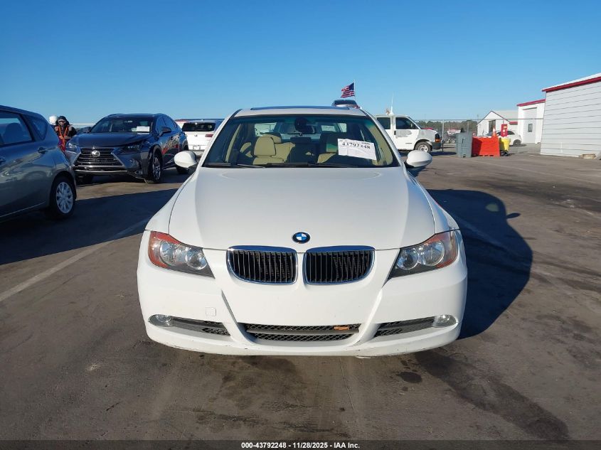 2006 BMW 325I VIN: WBAVB13576KX47165 Lot: 43792248