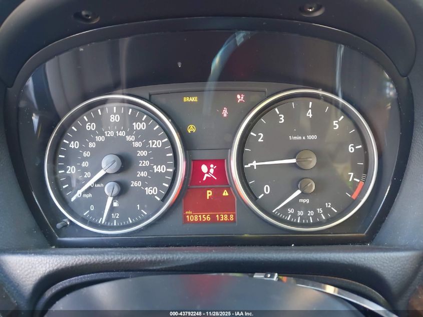 2006 BMW 325I VIN: WBAVB13576KX47165 Lot: 43792248