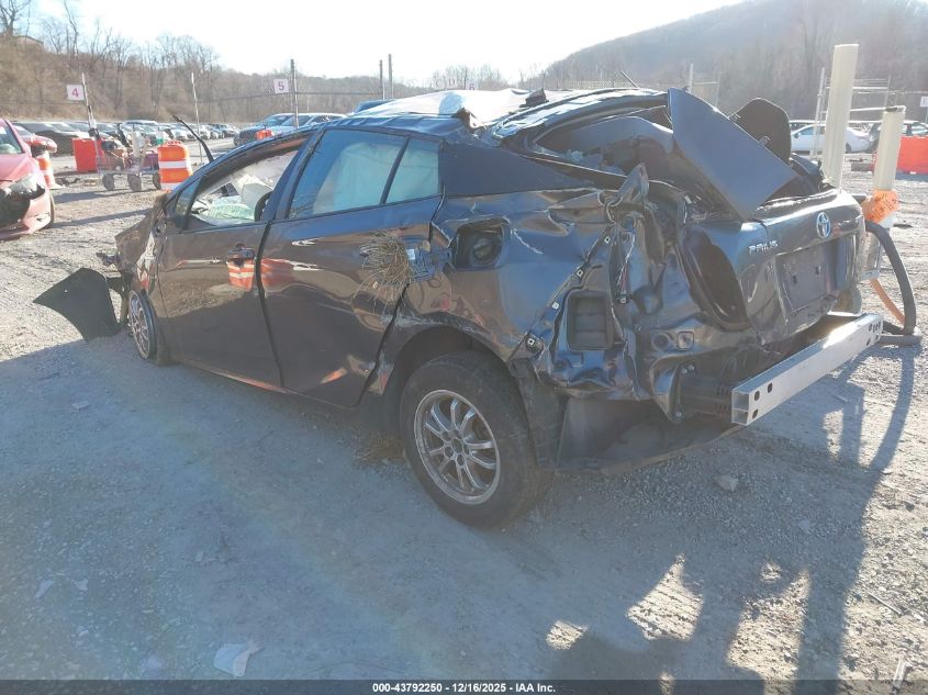 2018 Toyota Prius One VIN: JTDKBRFU2J3587593 Lot: 43792250