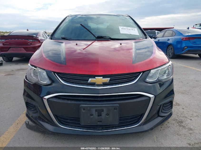 2018 Chevrolet Sonic Lt Auto VIN: 1G1JD5SH1J4109210 Lot: 43792252