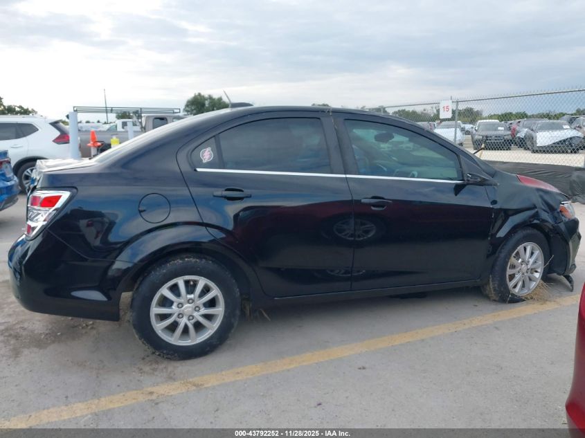 2018 Chevrolet Sonic Lt Auto VIN: 1G1JD5SH1J4109210 Lot: 43792252