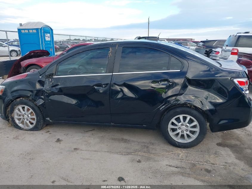 2018 Chevrolet Sonic Lt Auto VIN: 1G1JD5SH1J4109210 Lot: 43792252