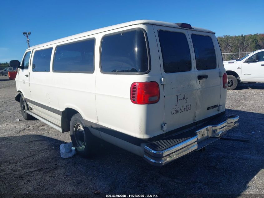 1998 Dodge Ram Wagon 3500 Value