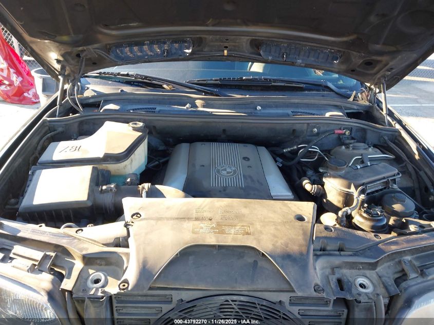 2001 BMW X5 4.4 VIN: WBAFB33591LH14352 Lot: 43792270