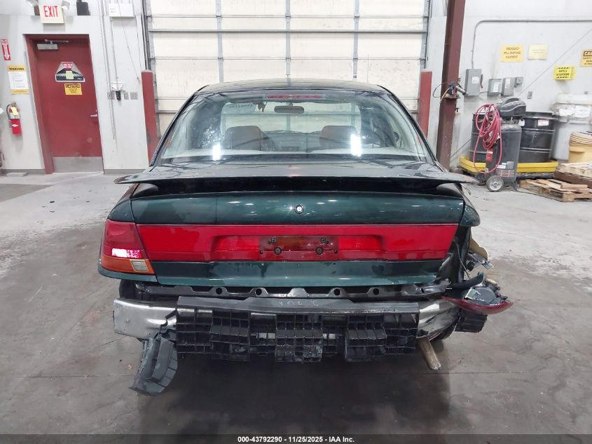 1997 Saturn Sl2 VIN: 1G8ZA5277V2316078 Lot: 43792290