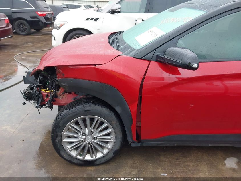 2018 Hyundai Kona Sel VIN: KM8K22AA6JU184646 Lot: 43792295