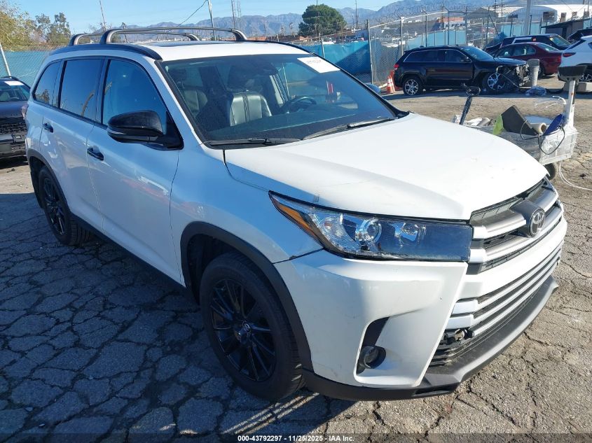 TOYOTA HIGHLANDER SE/XLE