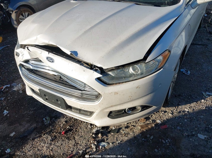 2014 Ford Fusion Energi Titanium VIN: 3FA6P0SU0ER357441 Lot: 43792306