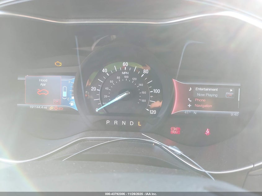 2014 Ford Fusion Energi Titanium VIN: 3FA6P0SU0ER357441 Lot: 43792306