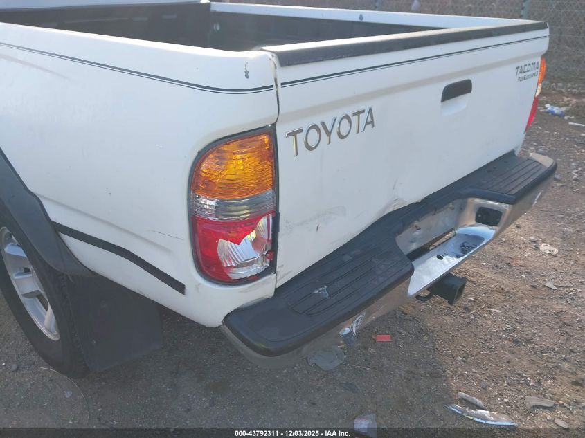 2001 Toyota Tacoma Prerunner V6 VIN: 5TESN92N21Z852424 Lot: 43792311