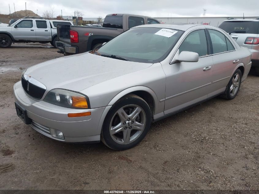 1LNHM87A02Y714134 2002 LINCOLN LS photo no. 2