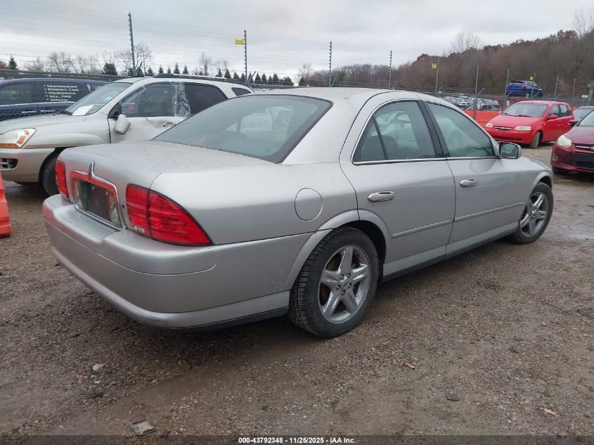 1LNHM87A02Y714134 2002 LINCOLN LS photo no. 4