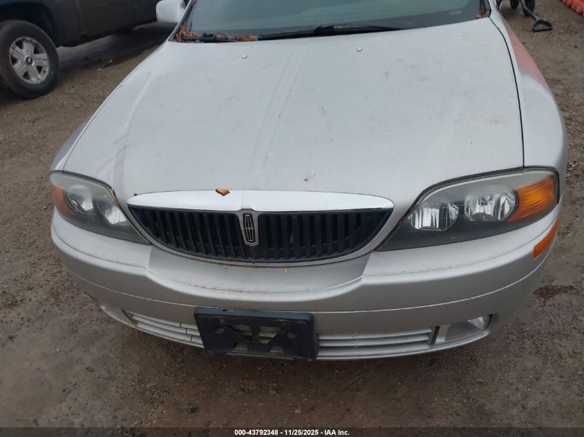 2002 Lincoln Ls V8 Auto VIN: 1LNHM87A02Y714134 Lot: 43792348