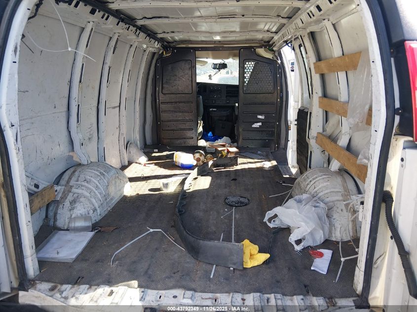 2019 Chevrolet Express 2500 Work Van VIN: 1GCWGAFG1K1287135 Lot: 43792349