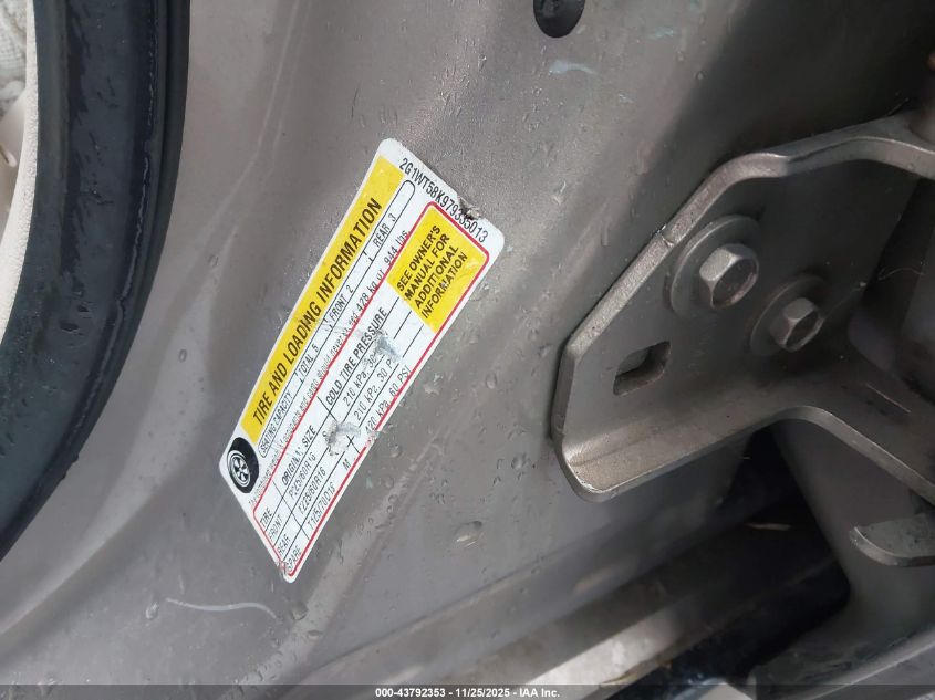 2007 Chevrolet Impala Lt VIN: 2G1WT58K979335013 Lot: 43792353