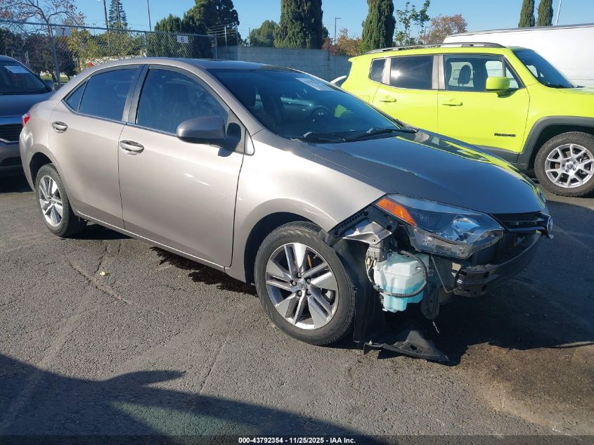 TOYOTA COROLLA LE ECO PREMIUM