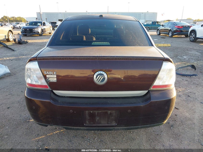 2009 Mercury Sable Premier VIN: 1MEHM42W59G610088 Lot: 43792356