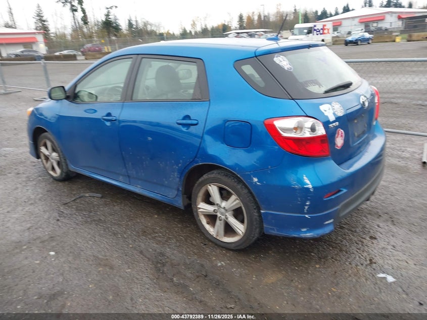 2T1LE40E69C004414 2009 TOYOTA MATRIX photo no. 3