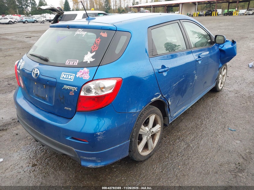 2T1LE40E69C004414 2009 TOYOTA MATRIX photo no. 4