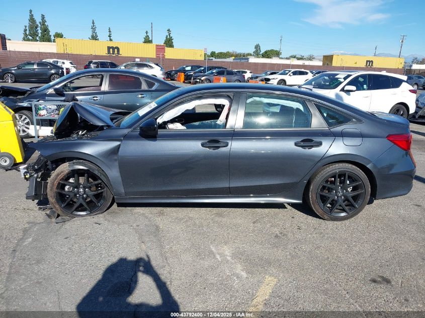 2024 Honda Civic Sport VIN: 2HGFE2F50RH558225 Lot: 43792400