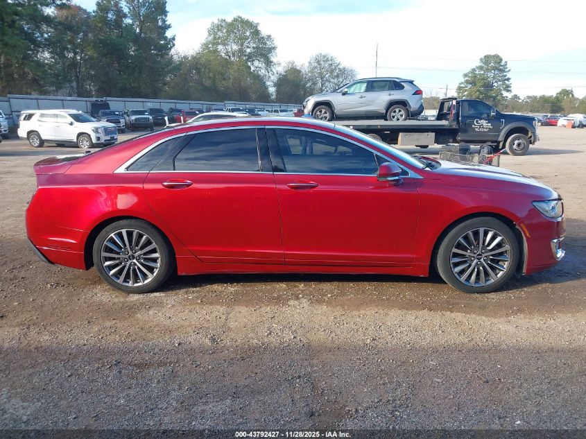 2017 Lincoln Mkz Premiere VIN: 3LN6L5A93HR615595 Lot: 43792427