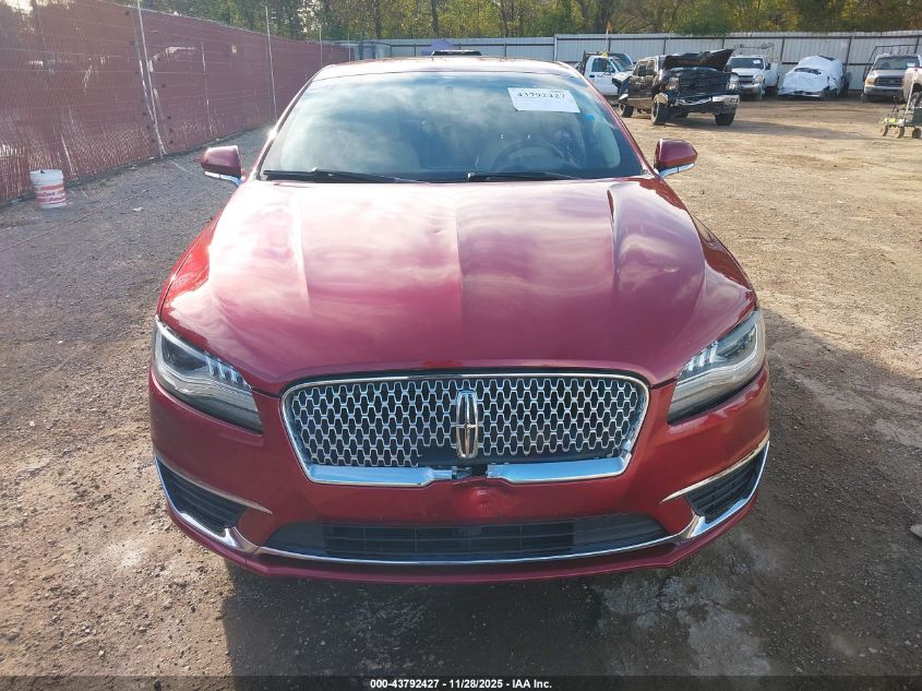 2017 Lincoln Mkz Premiere VIN: 3LN6L5A93HR615595 Lot: 43792427