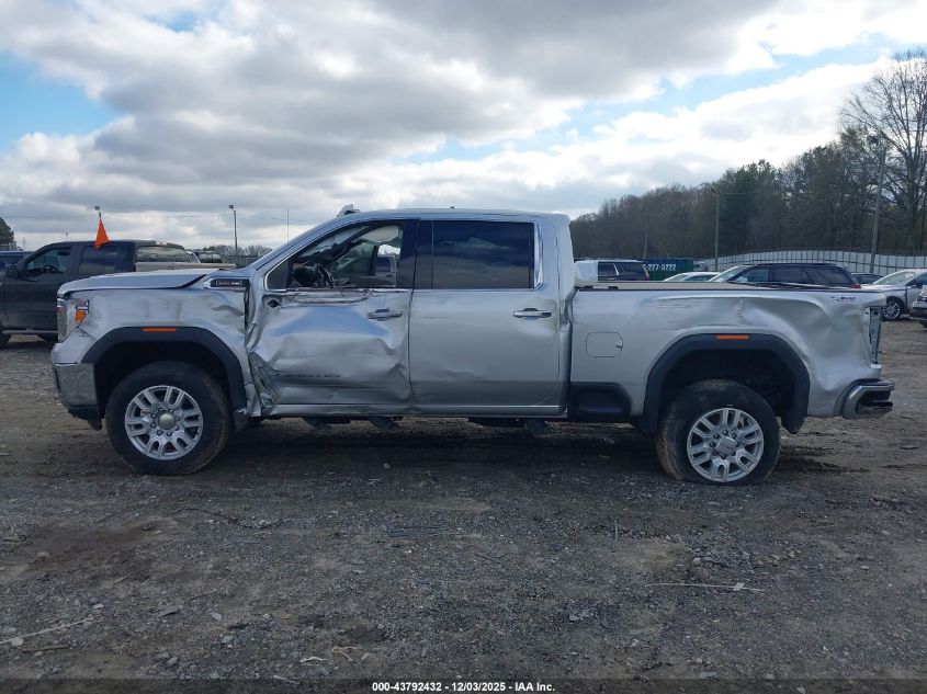 2022 GMC Sierra 3500Hd 4Wd Standard Bed Slt VIN: 1GT49UE79NF156479 Lot: 43792432