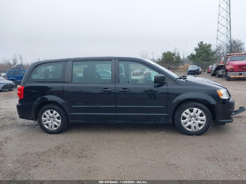 2015 Dodge Grand Caravan American Value Pkg VIN: 2C4RDGBG8FR600598 Lot: 43792444
