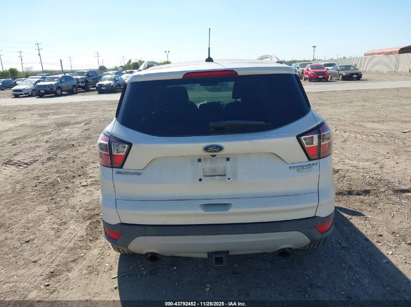 2017 Ford Escape Titanium VIN: 1FMCU0JD4HUB60000 Lot: 43792452