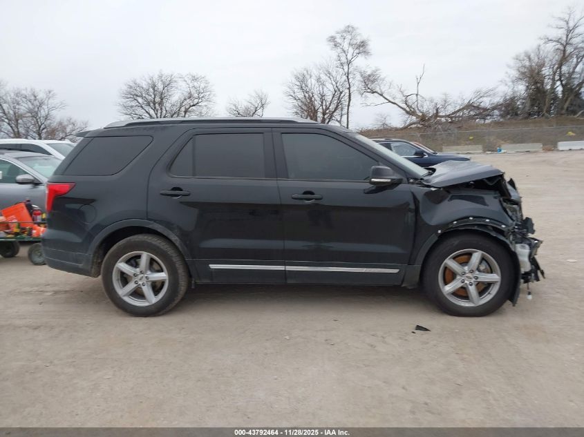 2018 Ford Explorer Xlt VIN: 1FM5K7D82JGB27216 Lot: 43792464