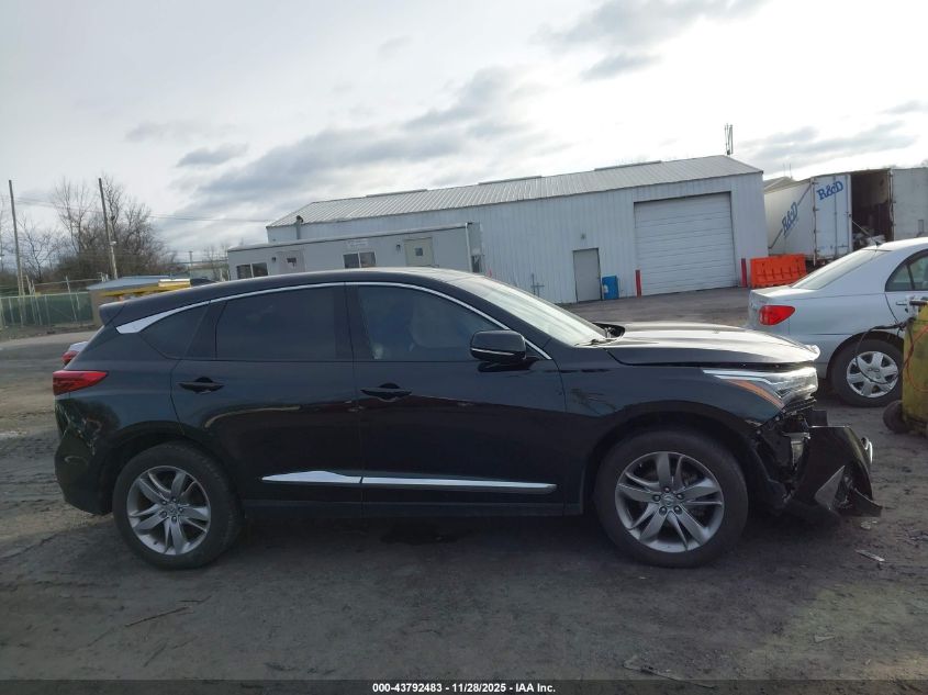 2019 Acura Rdx Advance Package VIN: 5J8TC2H72KL003955 Lot: 43792483