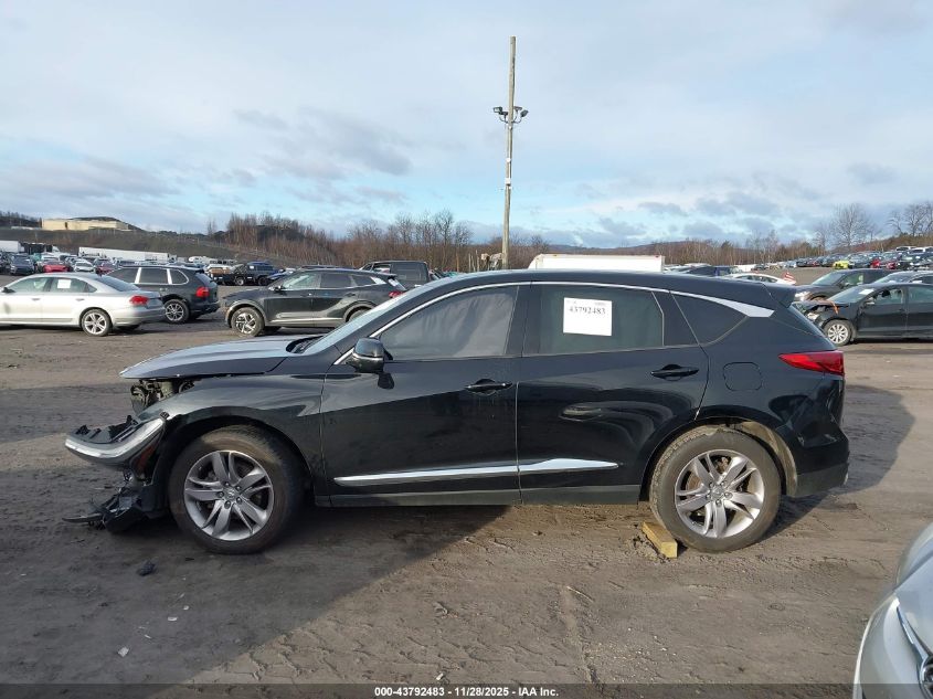 2019 Acura Rdx Advance Package VIN: 5J8TC2H72KL003955 Lot: 43792483