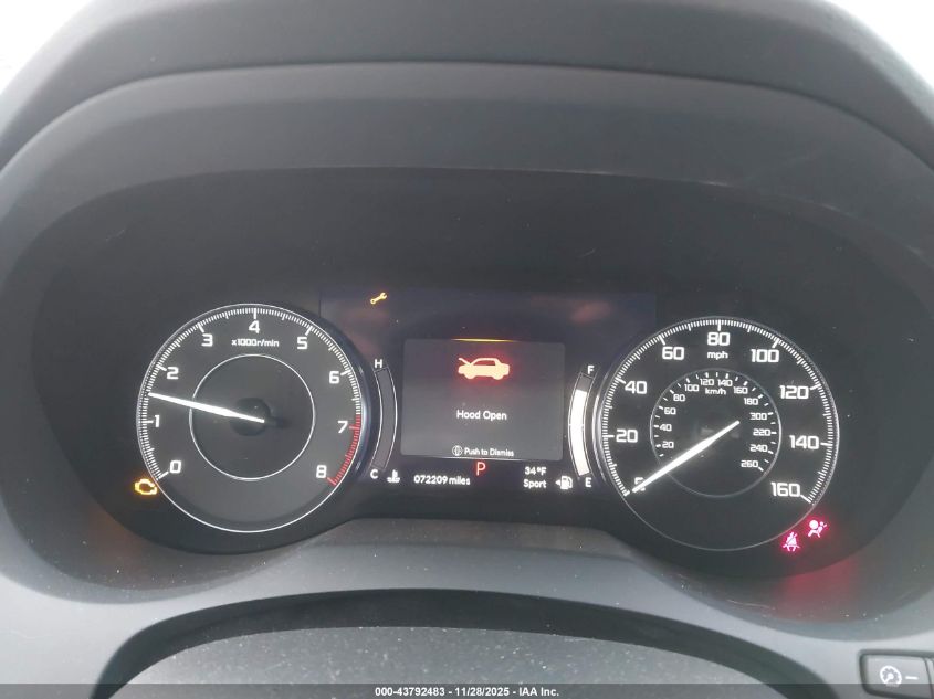 2019 Acura Rdx Advance Package VIN: 5J8TC2H72KL003955 Lot: 43792483