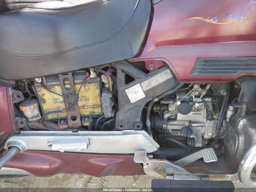 1989 Honda Gl1500 VIN: 1HFSC2203KA109970 Lot: 43792482