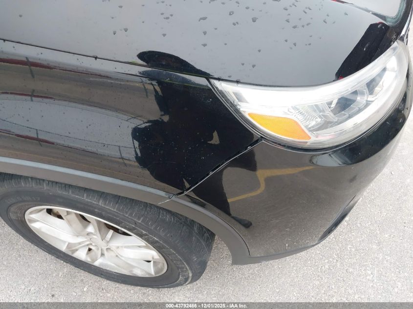 2014 Kia Sorento Lx VIN: 5XYKT3A60EG539661 Lot: 43792486