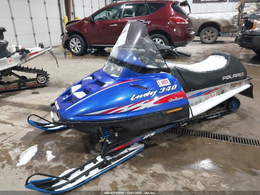1999 Polaris Indy 340 Deluxe VIN: 4XAL03AS8XC061213 Lot: 43792500