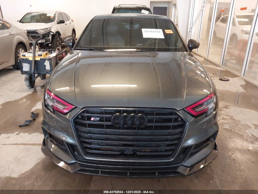 2019 Audi S3 2.0T Premium Plus VIN: WAUB1GFF9K1021045 Lot: 43792534