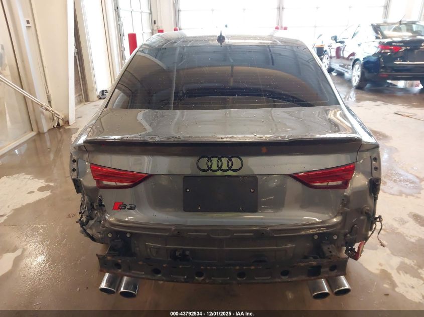 2019 Audi S3 2.0T Premium Plus VIN: WAUB1GFF9K1021045 Lot: 43792534