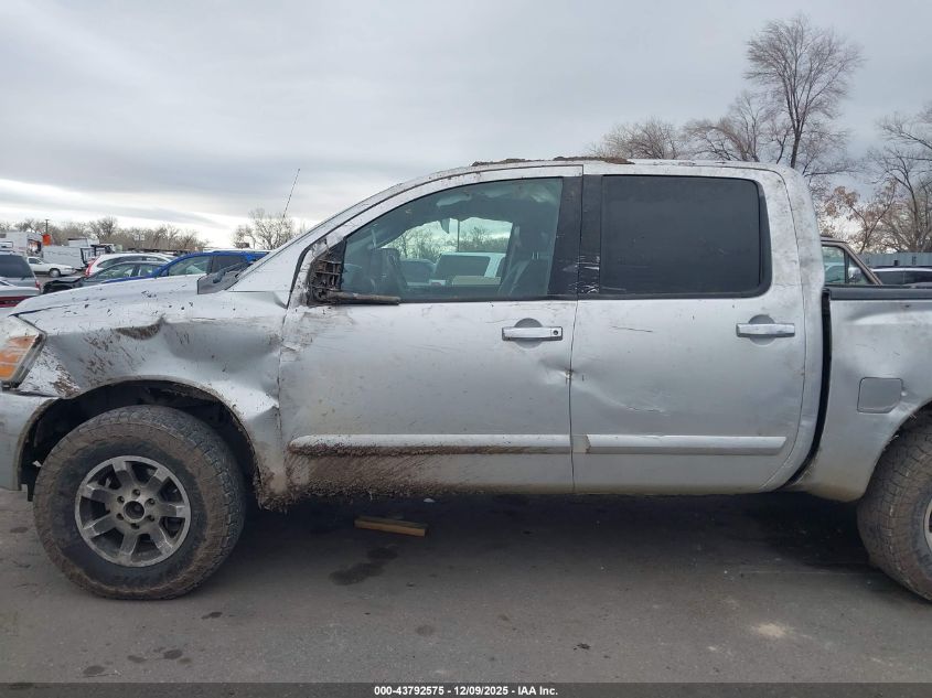 2006 Nissan Titan Le VIN: 1N6AA07B06N539123 Lot: 43792575